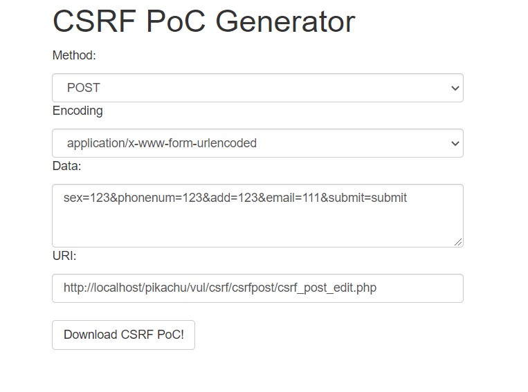 CSRF_POC_Generator