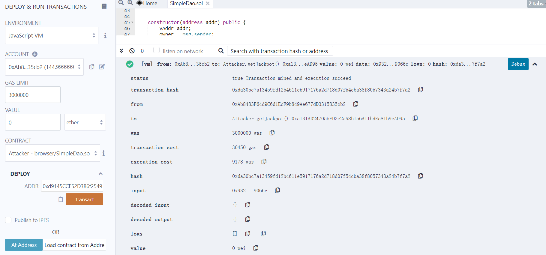 B 账号提取出攻击得到的币
